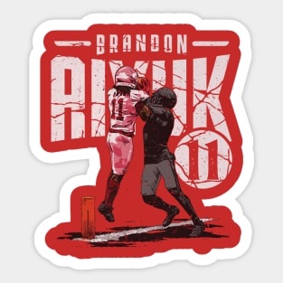 Brandon Aiyuk San Francisco Pylon Sticker